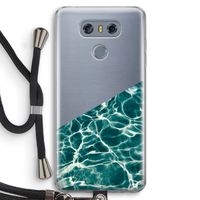 Weerkaatsing water: LG G6 Transparant Hoesje met koord