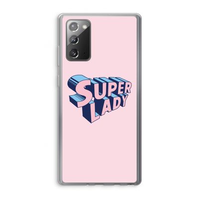 Superlady: Samsung Galaxy Note 20 / Note 20 5G Transparant Hoesje