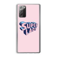 Superlady: Samsung Galaxy Note 20 / Note 20 5G Transparant Hoesje