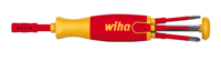 Wiha Magazijnschroevendraaier | 6-delig | sleuf/PH/(+/-SL/PZD) | VDE-geïsoleerd | 1 stuk - 38611 38611