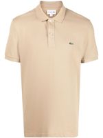 Lacoste polo à applique logo - Tons neutres