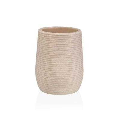 Tandenborstelhouder Versa Wit Hars 8,5 x 10 x 8,5 cm