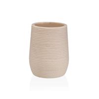 Tandenborstelhouder Versa Wit Hars 8,5 x 10 x 8,5 cm