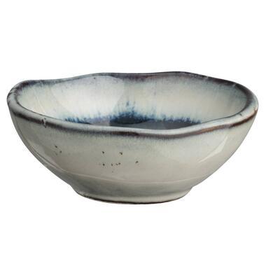 Schaaltje Dorean - blauw stoneware - Ø8,5 cm - Leen Bakker