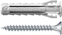 Fischer 568206 schroefanker & muurplug 50 stuk(s) Schroef- & muurplugset