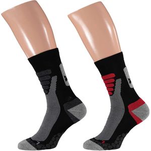 Xtreme walking socks 2 pak 12265-45/47-Grijs