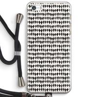 Crazy shapes: iPhone 5 / 5S / SE Transparant Hoesje met koord