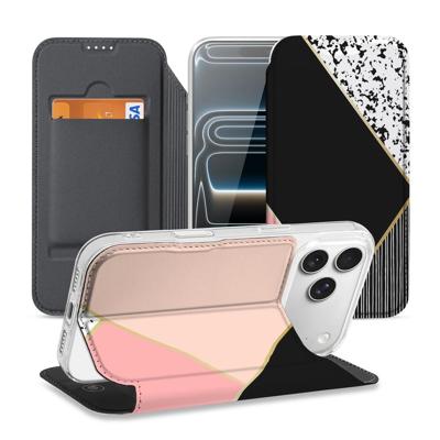 iPhone 17 Pro Max Black Pink Shapes