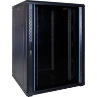 DSI 22U serverkast met glazen deur - DS8822 server rack 800 x 1000 x 1200mm - thumbnail