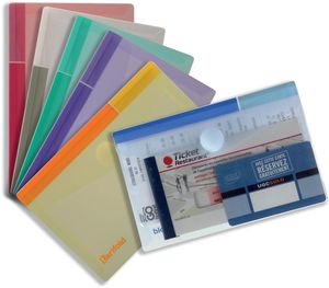 Tarifold documentenmap Collection Color voor ft A6 (165 x 109 mm), pak van 6 stuks