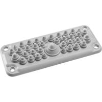 Schneider Electric NSYAECPFLT35 Kabeldoorvoering Thermoplastisch elastomeer Grijs-wit (RAL 7035) 1 stuk(s)