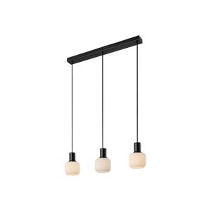 Nordlux 3-lichts hanglampMilford zwart met wit - 2412623003