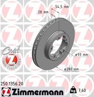 Remschijf Coat Z 250135620