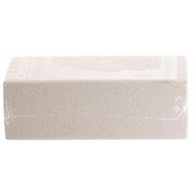 Top Art Steekschuim/oase - droog - rechthoekig - grijs - 23 x 11 x 8 cm - bloemen - bloemstukken