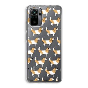 Doggy: Xiaomi Redmi Note 10 Pro Transparant Hoesje