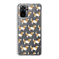 Doggy: Xiaomi Redmi Note 10 Pro Transparant Hoesje