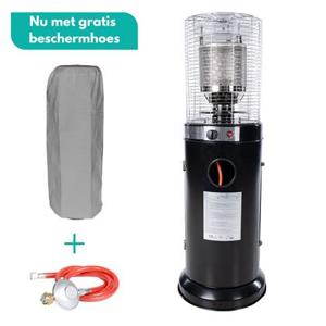 Sunred - COMBIDEAL - Heater & Hoes - Propus - Gas lijn - Zwart -