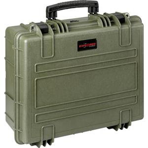 Explorer Cases Outdoor-koffer 4820HL.G green with pick & pluck foam (b x h x d) 48 x 37 x 21 cm Olijf-groen 4820HL.G