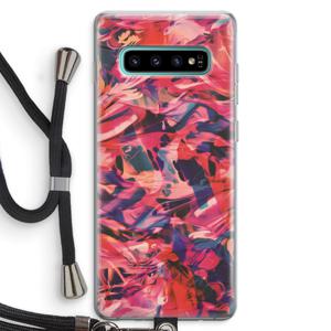 California: Samsung Galaxy S10 Plus Transparant Hoesje met koord