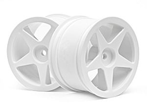 Ultra 5 wheel white (2.2in/60x38mm/2pcs)