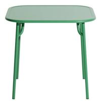 Petite Friture Week-end tuintafel 85x85 met dicht blad Mint Green