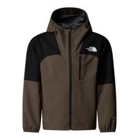 The North Face Hike Packable Regenjas Kinderen New Taupe Green/TNF Black XL