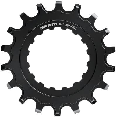 SRAM Sprocket f.bosch 18t.,steel,black