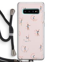 Dancing #3: Samsung Galaxy S10 Plus Transparant Hoesje met koord
