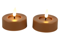Decostar Countryfield Maxi theelicht 6,7CM LED rond Lyonie s2 amber