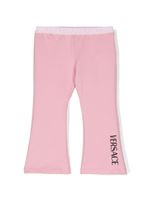 Versace Kids pantalon à bande Greca - Rose - thumbnail