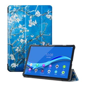 3-Vouw sleepcover hoes - Lenovo Tab M10 FHD Plus (x606F) - Van Gogh Amandelboom