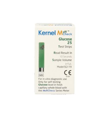 Multicheck glucose strips