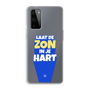 Laat de zon in je hart: OnePlus 9 Pro Transparant Hoesje