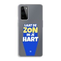Laat de zon in je hart: OnePlus 9 Pro Transparant Hoesje
