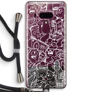 Vexx City #2: HTC U12+ Transparant Hoesje met koord