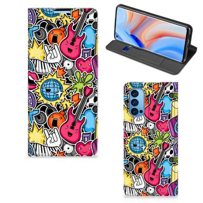 OPPO Reno4 Pro 5G Hippe | Standcase | Punk Rock