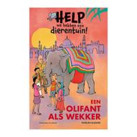 Uitgeverij Kluitman Help, we hebben een dierentuin! een olifant als wekker