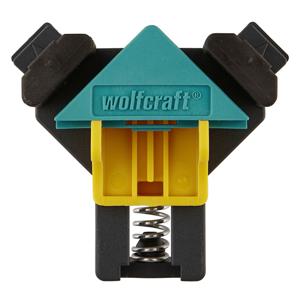 wolfcraft GmbH ES 22 Hoekklem 2,2 cm Zwart, Groen, Geel