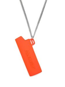 AMBUSH collier sifflet à logo embossé - Orange