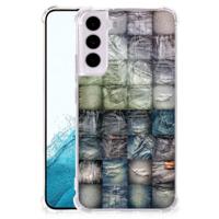 Anti Shock Bumper Case Samsung Galaxy S22 Spijkerbroeken
