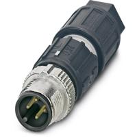 Phoenix Contact 1521575 Sensor/actuator connector, niet geassembleerd M12 Aantal polen: 4 Stekker, recht 1 stuk(s)