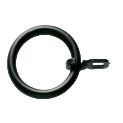Leen Bakker - 12 Ringen Ø16mm - Metaal - Zwart