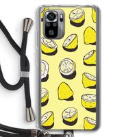 When Life Gives You Lemons...: Xiaomi Redmi Note 10S Transparant Hoesje met koord