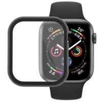 Metalen voorste Frame beschermhoes voor Apple Watch serie 4 44mm (zwart)