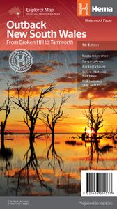 Wegenkaart - landkaart Explorer Map Outback New South Wales Map | Hema