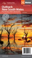 Wegenkaart - landkaart Explorer Map Outback New South Wales Map | Hema Maps