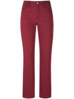 Feminine Fit-­jeans model Nicola Van Brax Feel Good rood
