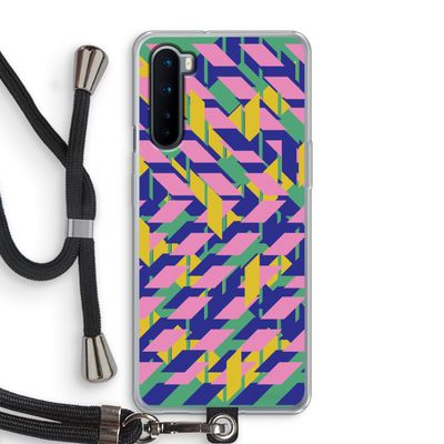 Skew Blush 1: OnePlus Nord Transparant Hoesje met koord