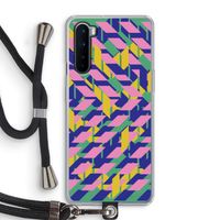Skew Blush 1: OnePlus Nord Transparant Hoesje met koord