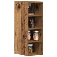 Hangkast Riga 20x29,5x60 cm bewerkt hout oud houtkleurig